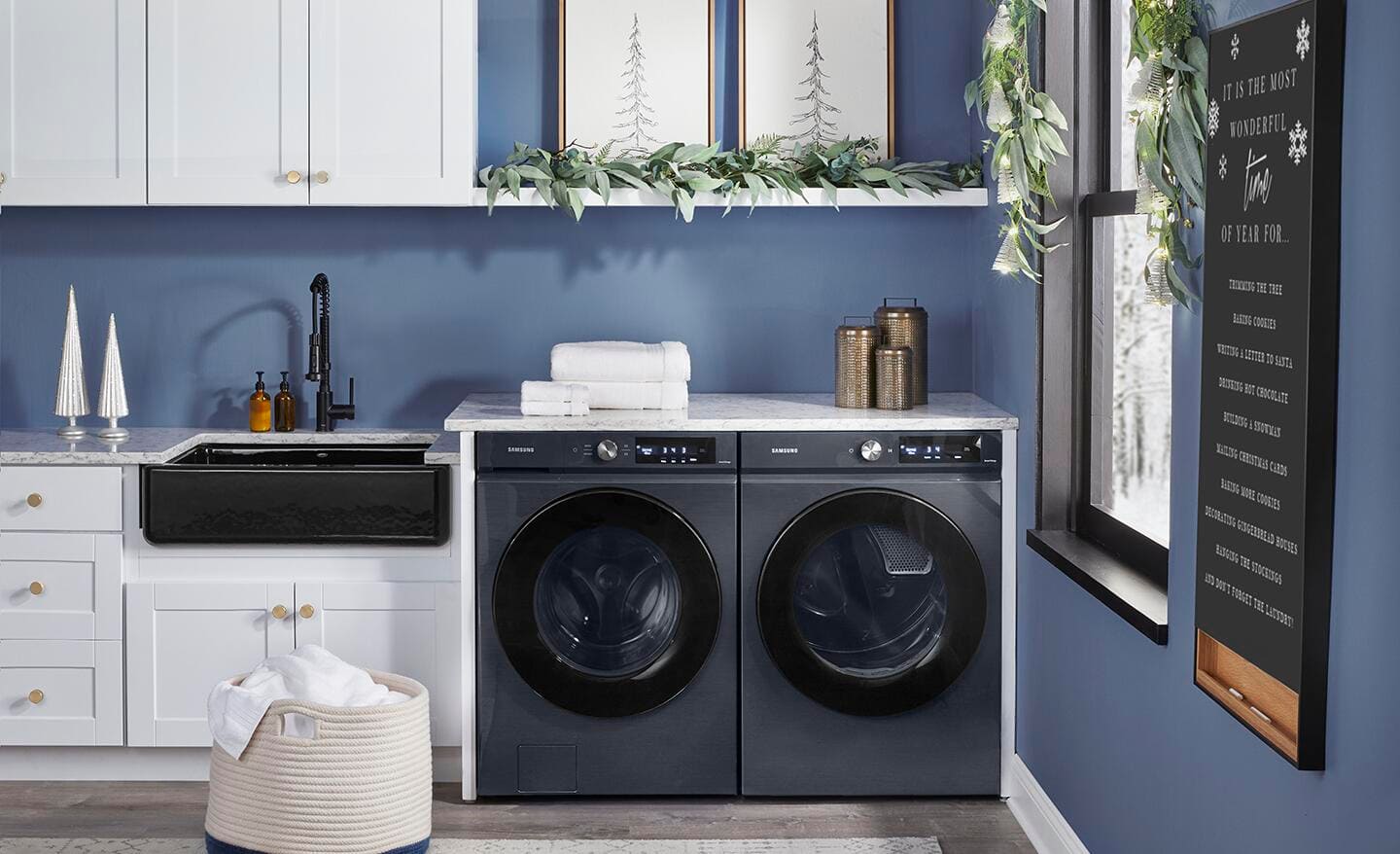 Full size deals washer and dryer